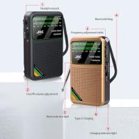 Radio JOC TG-66 Negras FM AM SW operada por batería, altavoz incorporado, soporte de Radio, búsqueda automática Nuevo , ENVIO 24H - details 13