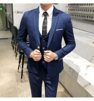 Traje De Moda Para Hombre 2025 (Blazer+Chaleco+Pantalones) Estilo Artístico Casuero Elegante Talla M-5XL Adecuado Para Bodas Y Trabajo - details 20