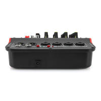Mezclador De Audio 6 Canales Con Efecto AUX Y Potencia Fonética De 48V USB Consola De Mezcla Profesional EU/US Plug - details 14