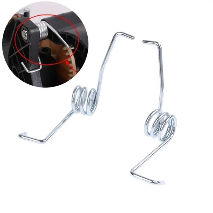 1/2Pcs Resorte De Torsión Para Mopa En Cesta Reparación De Piezas De Mopa Acero Al Carbono Diámetro 2.5MM Para Metalworking - 1