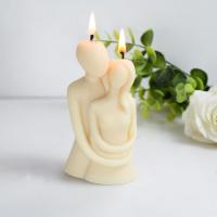 Molde De Vela De Silicona 3D Pareja Romántica Dulce Para Aromaterapia Y Arte De Grabado Decoración De Hogar Regalo De Boda Forma De Figura Humana Tamaño 12.5*7cm - details 5