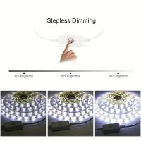 Luces De Tira USB Sensibles Al Toque DC5V Luz Blanca Flexible Para Decoración Corte DIY Iluminación De Espejo Fondo De TV - details 1