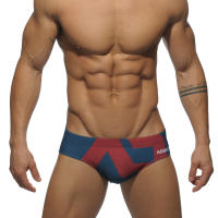 Short De Playa Para Hombre Sexy Verano Biquini De Natación Briefs De Surf Boxer Jammer Traje De Baño Material Poliéster Spandex - details 10