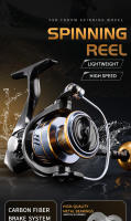Carrete De Pesca Rooblinos HM Con Carrete De Metal Max Drag 8KG Manija De Acero Inoxidable Para Agua Dulce Y Salada Carrete De Pesca De Rotación - details 0
