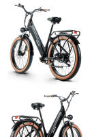 Ceaya AZ26 48 v20ah 26*3,0 pulgadas Bicicleta Eléctrica neumática Gordo agua desmontable Bicicleta Eléctrica de 7 lordades Bicicleta Eléctrica urbana Eléctrica - details 15