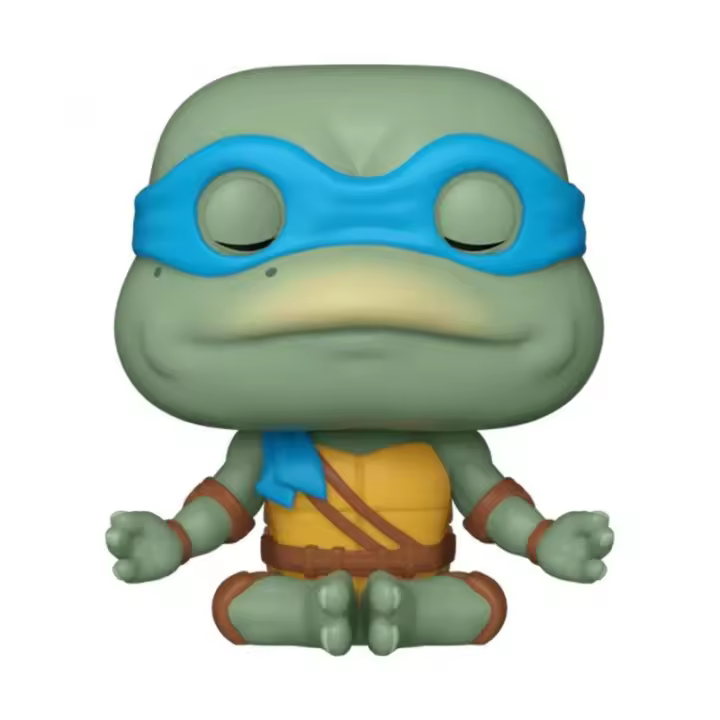 Funko POP! Vinyl Tortugas Ninja - Leonardo (meditating) - Juguete para Niños y Adultos - Fans - Diversidad de Personajes y Temáticas - 1