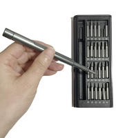 Juego De Destornilladores 24 En 1 De Precisión Con Estuche Móvil Para Reparación De Smart Home PC Y Teléfonos Móviles Material De Acero Cromo Vanadio Magnético - details 6