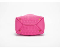 Bolso De Hombro Para Mujer CH Gran Capacidad Y Versatilidad Con Diseño De Cordón Minimalista Color Sólido Moda Bolsa De PU Con Lining De Poliéster - details 7