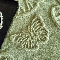 Manta De Lana De Mariposa Minimalista Con Tela De Pelo De Cordero Falso Suave Y Cálida Para Uso Como Edredón O Shawl - details 5