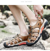 Sandalias Para Hombre De Cuero Genuino Cómodo Talla Grande Verano Exterior Sandalias De Playa Romanas Zapatos De Calzado Casual - details 21