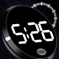 Reloj Digital LED Mini Para Coche Tipo Toque Adorno Automotriz Stick-On Interno Pantalla Táctil Para Vehículos - details 11