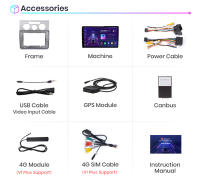 Junsun Android 13 inalámbrico CarPlay Android Auto Radio para Volkswagen Touran 1 2003 2004 2005 2006 2007 2008 2009 2010 coche Multimedia navegación GPS autorradio - details 23
