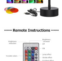 Lámpara De Noche Bluetooth Proyector De Atmósfera Rainbow Sunset Decoración De Pared Para Habitación Luz De Ambiente Para Mesa Del Dormitorio - details 12
