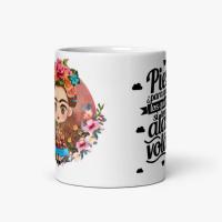 Taza Cerámica Frida Kahlo - Diseño único - 350 Ml Stamina - details 2