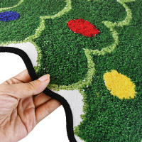 Alfombra De Árbol De Navidad Antideslizante Para Entrada Dormitorio Baño Toilette Decoración De Casa Regalo De Año Nuevo 2025 - details 3
