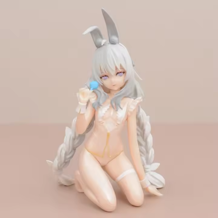 Figura De Anime Azur Lane 15cm Le Malin Bunny Girl Estatua De Juego Modelo De Mujer De Dibujos Animados Decoración Lindo Regalo - 1