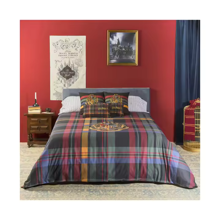 BL Belum Funda Nórdica con Botones 100% Algodón Classic Hogwarts Harry Potter - 1