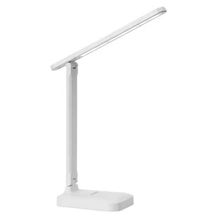 Lámpara De Mesa LED Con Protección Ocular Toque Dimmable Plegable Para Estudiantes Dormitorio Y Lectura Recargable Por USB Luz Nocturna - 1