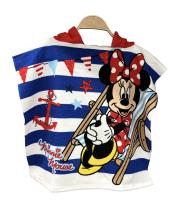 Poncho Toalla Infantil Verano para niños 50x 50 cm poncho con dibujos animados para verano piscina playa - details 2