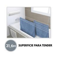 Tendedero Extensible - Tendedero para Interior - Tendedero pared - 21.6 Metros totales - 6 Líneas | XHC BRICO - details 2