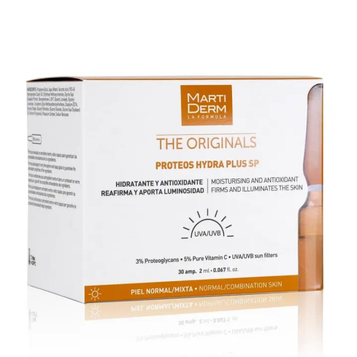 MARTIDERM Ampollas Proteos Hydra Plus SP x30 Ampollas ✅ Entrega 24/72h - 1
