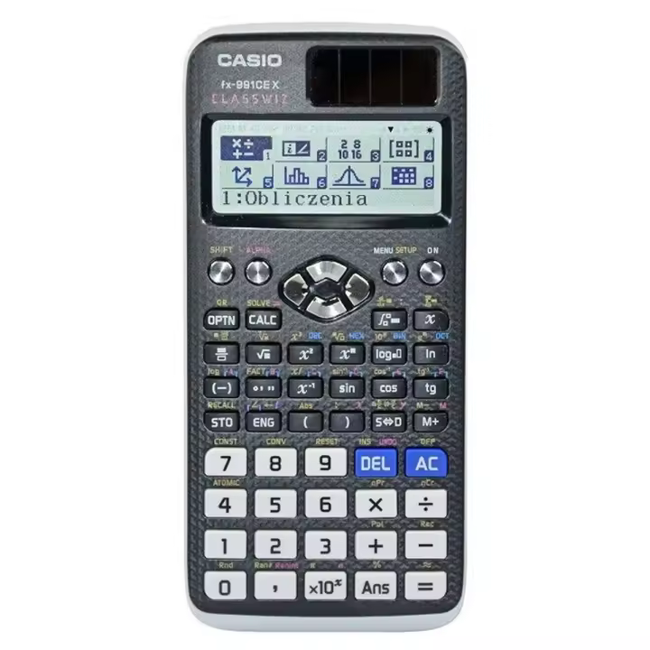 CASIO Calculadora Científica FX-991EX ClassWiz Negra Pantalla 12 Dígitos Menú en Polaco - 1