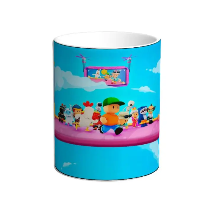Taza Stumble Guys. Swamp Troll. Ursula. Cool. Dr Egg. Ramesses - 1