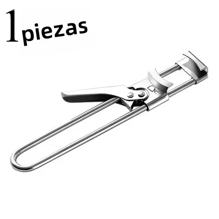 Ajustable Abrevidrios De Acero Inoxidable Antideslizante Fácil De Usar Para Cocina Accesorios De Botella Eco-amigable - 1