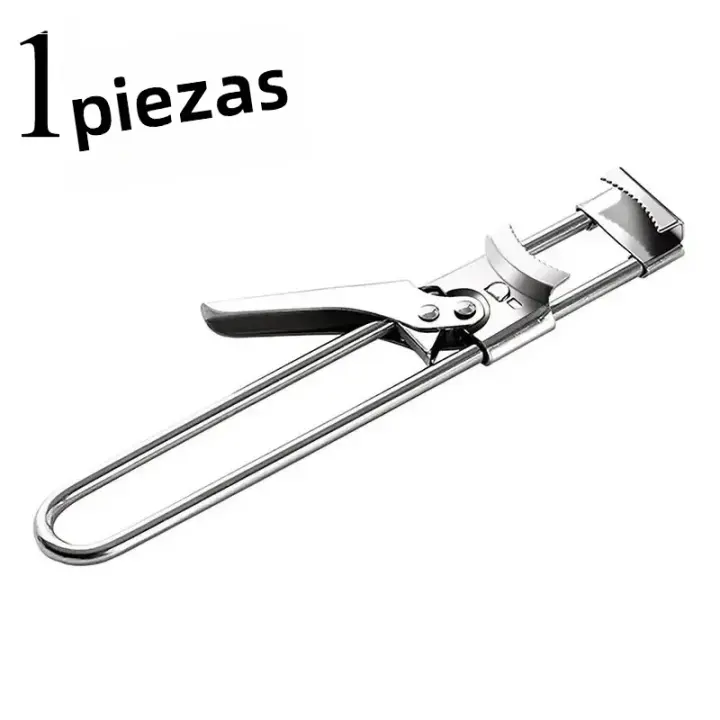 Ajustable Abrevidrios De Acero Inoxidable Antideslizante Fácil De Usar Para Cocina Accesorios De Botella Eco-amigable - 1