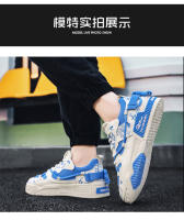 Zapatos Casuales Para Hombre Con Suela Gruesa Cuatro Estaciones Zapatos De Caminar Al Aire Libre Suaves Zapatos Planos Juveniles Moda Deportiva Zapatillas De Plataforma - details 7