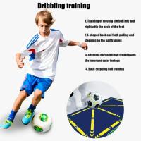 Alfombra De Entrenamiento De Fútbol Durable Antideslizante Plegable Para Niños Y Adultos Equipo De Entrenamiento De Dribble Interior Y Exterior - details 6