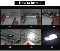 Kit De Luces LED Para Interiores De Coche 10Pcs Para Renault Captur Kaptur 2013-2021 Canbus Dome License Plate Light Accesorios De Coche - details 5
