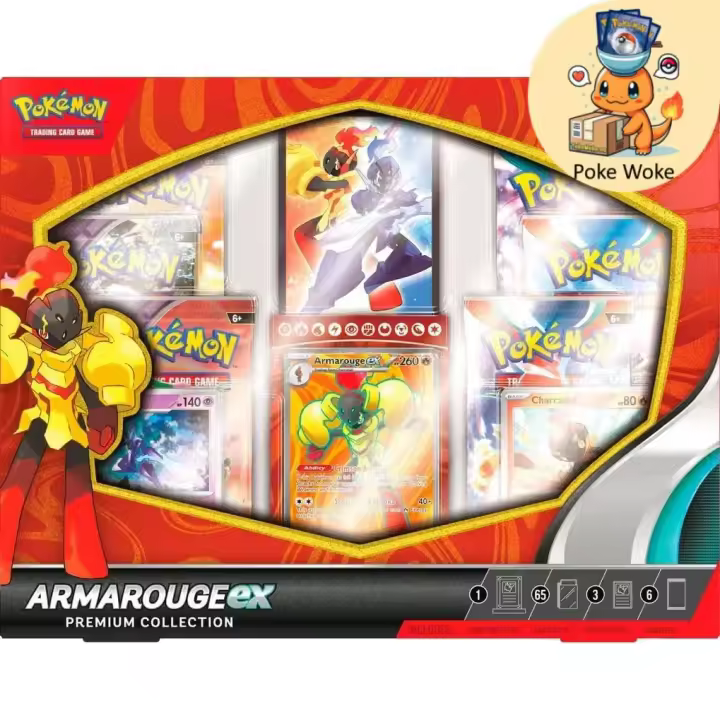 Caja Armarouge EX - Inglés - Cartas Pokemon Originales Tcg - 1