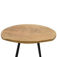 vidaXL Taburetes de cocina 2 unidades madera de teca maciza - details 5