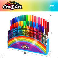 Cra-Z-Art - Set de colores, organizador pinturas, mide 28x5x32 cm, ceras, rotuladores, lavables, no tóxico, colores para pintar, cosas para escritorio, material escolar, papelería, maleta pinturas para niños, recomendado a partir de 3 años - details 6