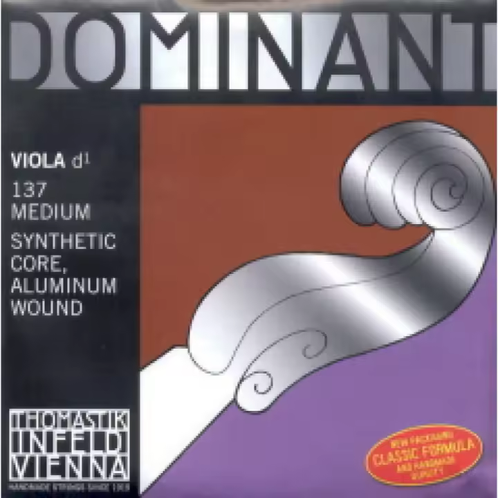 CUERDA VIOLA-Thomastik (Dominant 137) (Aluminio) 2ª (Re) Medium Viola 4/4 - 1