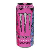 MONSTER ULTRA FANTASY RUBY RED  - Sabor Pomelo Rojo - Latas 500ml- Pack 12 unidades - details 0