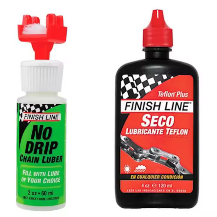 Finish Line Lubricante No Drip Chain 60ml+dry Teflon Chain 120ml - 1