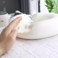 Almohada con espuma de memoria para viaje,con formato U,cómoda y soporte cojín de cabeza y cuello,cojin de viaje - details 2