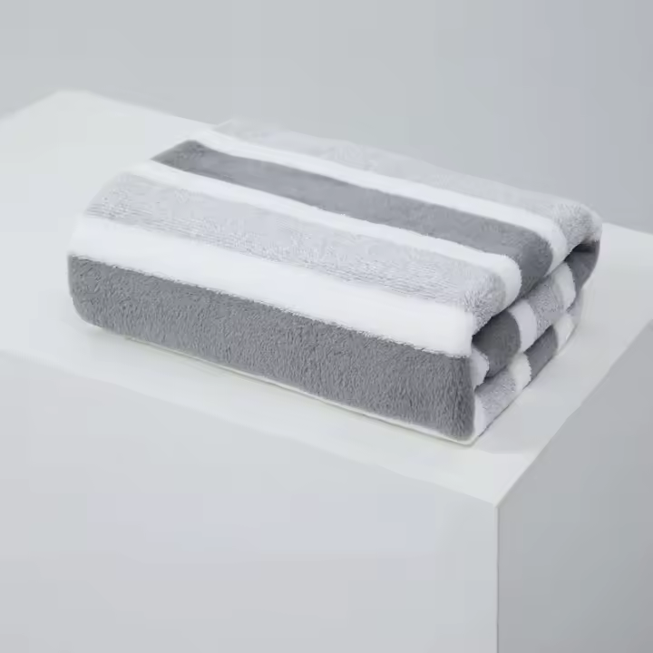 Toalla De Baño Absorbente Y Gruesa De 70x140cm Para Niños Y Adultos Toalla Ancha De Velours Coral 1PC Toallas De Baño - 1