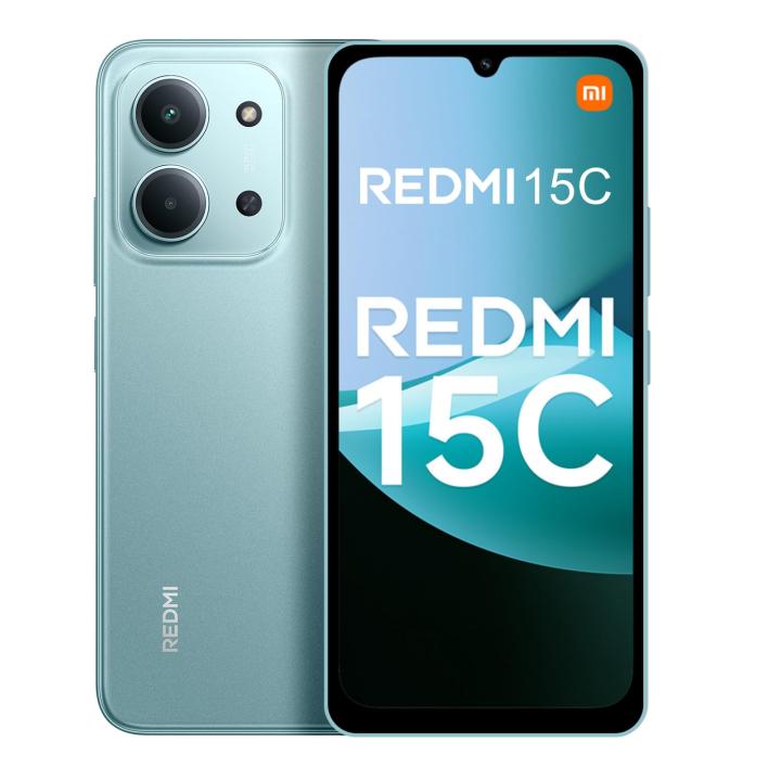 Xiaomi  Redmi 15C Smartphone 4GB+128GB| 4+256GB Pantalla de 6.9" 120Hz  Sistema de cámara dual de 50 MP con AI  batería de 6000mAh Carga rápida de 33W procesador Octa-Core