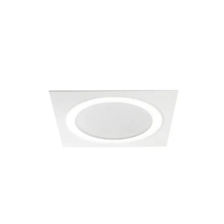 CRISTAL RECORD Downlight LED 6,5W+25W Aret Blanco Cuadrado CRISTALRECORD 02-670-00-600 - Alta Eficiencia Energética - 1