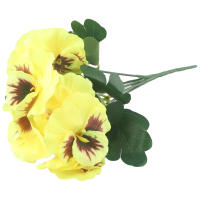 10 Cabezas De Margarita Artificial 26cm Bouquet Para Boda Fiesta Hogar Rama De Flores Artificiales Material COTON - details 60