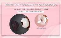 Kit De Uñas Eléctrico YIKOOLIN Recargable Y Sin Cable Con 4 Velocidades Trimmer De Cutícula Portátil Para Manicura Y Pedicura - details 11