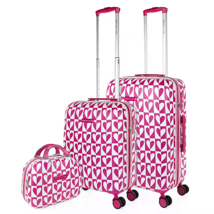 Agatha Ruiz De La Prada Juego de Maletas con Neceser MIRROR - 1