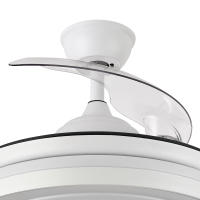 FABRILAMP Ventilador de Techo Esparta Blanco con Aspas Desplegables y Control Remoto - details 2