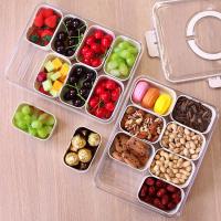 Caja De Almacenamiento Portátil Para Cocina Con 8 Compartimentos Divididos Para Seasoning Frutas Y Snacks Caja Frescorretenedor Moderno - details 9