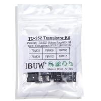 Kit De Transistores TO-252 Pumuddsy 6 Tipos X 5 Piezas Cada Uno Incluye 78M05 78M06 78M08 78M09 78M12 78M15 Para Electrónica - details 3
