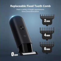 Xiaomi Mini Afeitadora Profesional Para Hombres IPX7 Impermeable Cortadora Eléctrica Sin Cable Control Remoto Trimmer De Barba - details 8