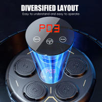 Entrenador de boxeo musical inteligente para niños y adultos, máquina de boxeo de respuesta electrónica LED, bolsa de arena colgante de pared, Compatible con Bluetooth - details 14